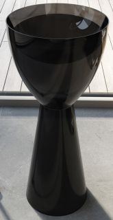 Напольная раковина ABBER Kristall 45см чёрный AT2703Onyx